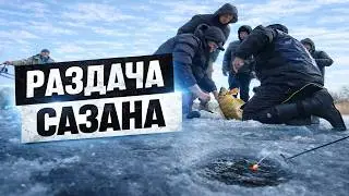 ШАНС 1к1000000💣 ТАКОГО ВЫ ЕЩЕ ТОЧНО НЕ ВИДЕЛИ❗❗❗ Тут РЫБЫ больше чем РЫбаков! Десять на одного 😱