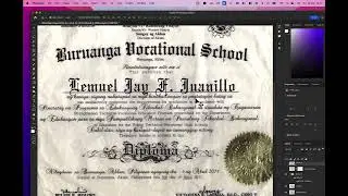 Photoshop Certificate Editing: Step-by-Step Name Change Tutorial