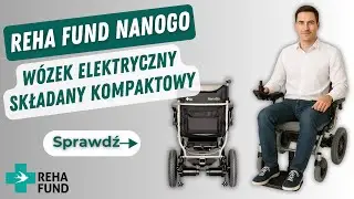 Reha Fund NanoGo &ndash; складная электрическая инвалидная коляска | Легкая, компактная и мобильная