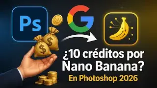 ⚠️ Photoshop 2026: Nano Banana y Flux Kontext Pro costar&aacute;n 10 cr&eacute;ditos &ldquo;premium&rdquo; 🤦&zwj;♂️