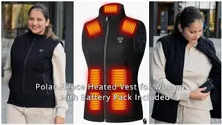 Affordable Heated Vest for Women with Battery Pack Included | Amazon 