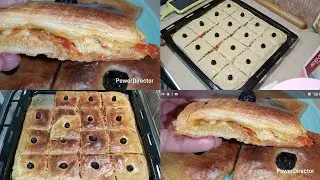 كوكا مقرمشة ومورقة بدون زبدة التوريق بحشو اقتصادي معسل👌بطريقة سهلة والبنة مانحكيلكمش😋