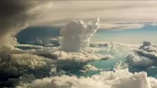floating clouds