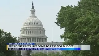 President pressures to pass GOP budget