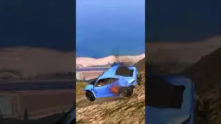 GTA 5 Mount Chiliad Car Crashes #30! (With Franklin!) | #shorts #gta5shorts #crashtest