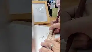 Adding personal touch #Mixesandcrafts #TatakCircuit2025 #AyalaMallsCircuit #brushpencalligraphy