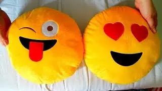 ASMR PlushMoji pillows Unboxing & Review #PlushMoji