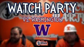 Illini Basketball Podcast LIVE Watch Party: vs. Washington