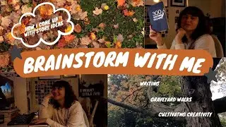 An Autumn Writing Vlog || Brainstorming ideas for new stories || Spooky Writing Prompts