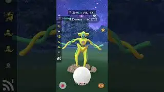 shiny Deoxys #pgsharp #pokemongo