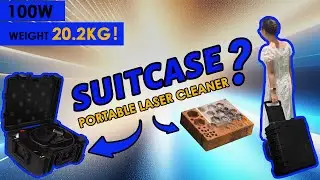 New portable laser cleaning machine #lasercleaningmachine #handheld #portable #cleaning