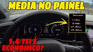 VIRTUS EXCLUSIVE 2026 FEZ 19,9KM/L NA ESTRADA! FIZ O TESTE DE CONSUMO 😱