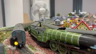Tornado 60163 refitted with loksound so much better #modelrailway #modeltrains #modelrailroad