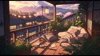 Japanese Lantern Village 🌸 Gentle Rain Lofi for [sleep &bull; unwind &bull; calm] 🌧️