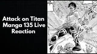 Attack on Titan Manga 135 Live Reaction - The Nine Titans