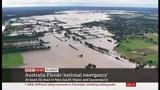 Weather events - Flooding - PM to declare a national emergency (Australia) - BBC - 10th March 2022
