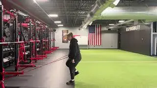 Banded Single Leg Hop & Hold
