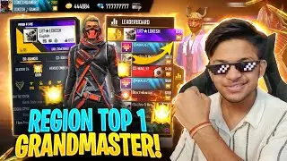 Lokesh Gamer On Global Top 1 GrandMaster First Time 🤯 Garena Free Fire