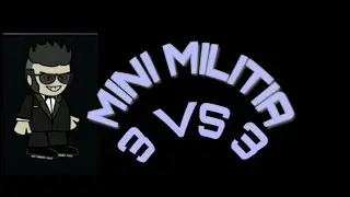 3 VS 3 BEST GAME __MINI MILITIA__ || JAGUAR RUDRA ||