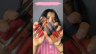 *NEW* Mars Popstar Liquid Lipsticks swatches #shorts