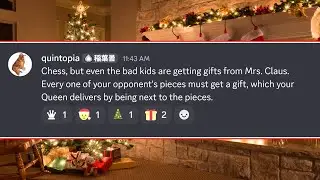 Chess But It's Christmas For Bad Kids
