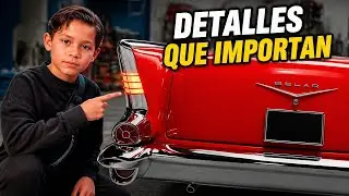 BEL AIR 57 vean esta DEFENSA TRASERA