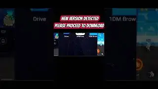 Free fire new version detected please proceed to download solve | Solve new version detect free fire