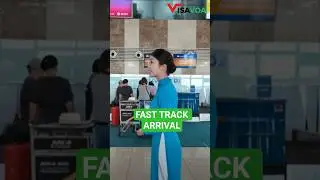 VIP Fast Track Arrival at Vietnam Airport #shorts