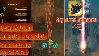 Update ! Sky Force Reloaded v 1.98 Apk (Mod Menu) + Unlimited Star with Game Guardian | Offline