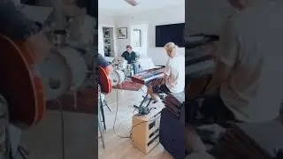 Havin a jam with Dad, Dan and Spanner