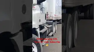 Видео о смещении заднего хода #cdlschool #cdlhelp #trucker #truckdriver #offset #maneuvers #CDL #...
