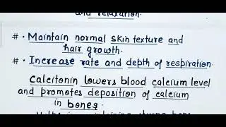 Thyroid Gland - Functions. The ENDOCRINE SYSTEM.BSc Nursing PHYSIOLOGY 
