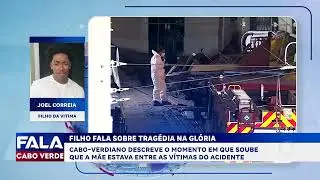 Filho de vítima fala sobre tragédia no Elevador da Glória em Portugal | Fala CV
