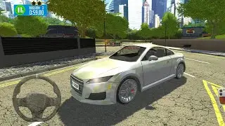 3D-симулятор вождения Audi TT, водитель многоэтажного гаража