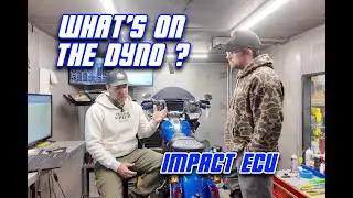Что показывают на диностенде сегодня? Установка блока управления Impact на M8 Road Glide 2-го пок...
