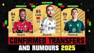 FIFA 26 | NEW CONFIRMED TRANSFERS & RUMOURS! 🚨🔥 ft. Ziyech, Onana, Vlahovic... etc