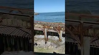 mar agitado em Navegantes sc