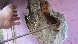 Repairing an old roof! Kharkiv region