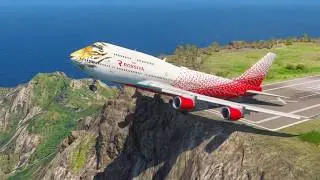Greatest Pilot Ever!? Boeing 747 Rossiya Tigrolet Performs Flight From Shortest Runway