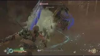 God of War 2018 Kratos vs Valkyrie Hildr - A Valkyrie... Here In Niflheim?