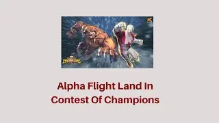 Mighty Marvel Mix Podcast: Alpha Flight Land In Contest Of Champions