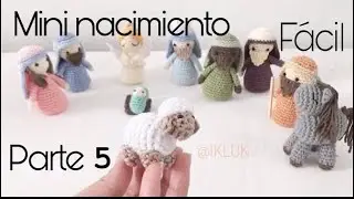 Nacimiento navideño pequeño al crochet y facil PARTE 5 amigurumi