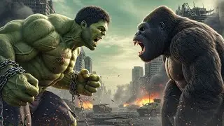 HULK vs KING KONG 🔥 Full City Destruction Hollywood Moster Fight | Epic City War 