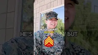 And now they&rsquo;re married! 😭 #military #marine #army #navy #airforce #shorts