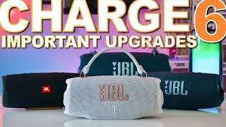 Обзор JBL Charge 6 🔥 | 28 часов работы от батареи, усиление звука с помощью ИИ и функция повербан...