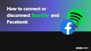 How to connect or disconnect Spotify and Facebook