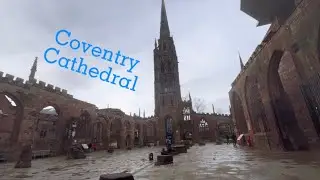 Ruin of Coventry Cathedral - January 2023