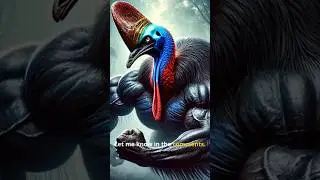 The Cassowary: The World&rsquo;s Most Dangerous Bird! 🌍🦩  #facts #animalfacts  #animalscience #shorts