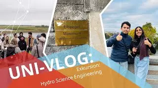 Flood risk management 🌊 | Uni vlog: Hydro Science Engineering (MA) study tour along the river Elbe