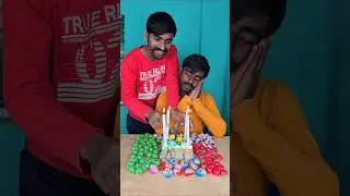 Little Bro STOLE the Birthday Candle! 🎂😱😂